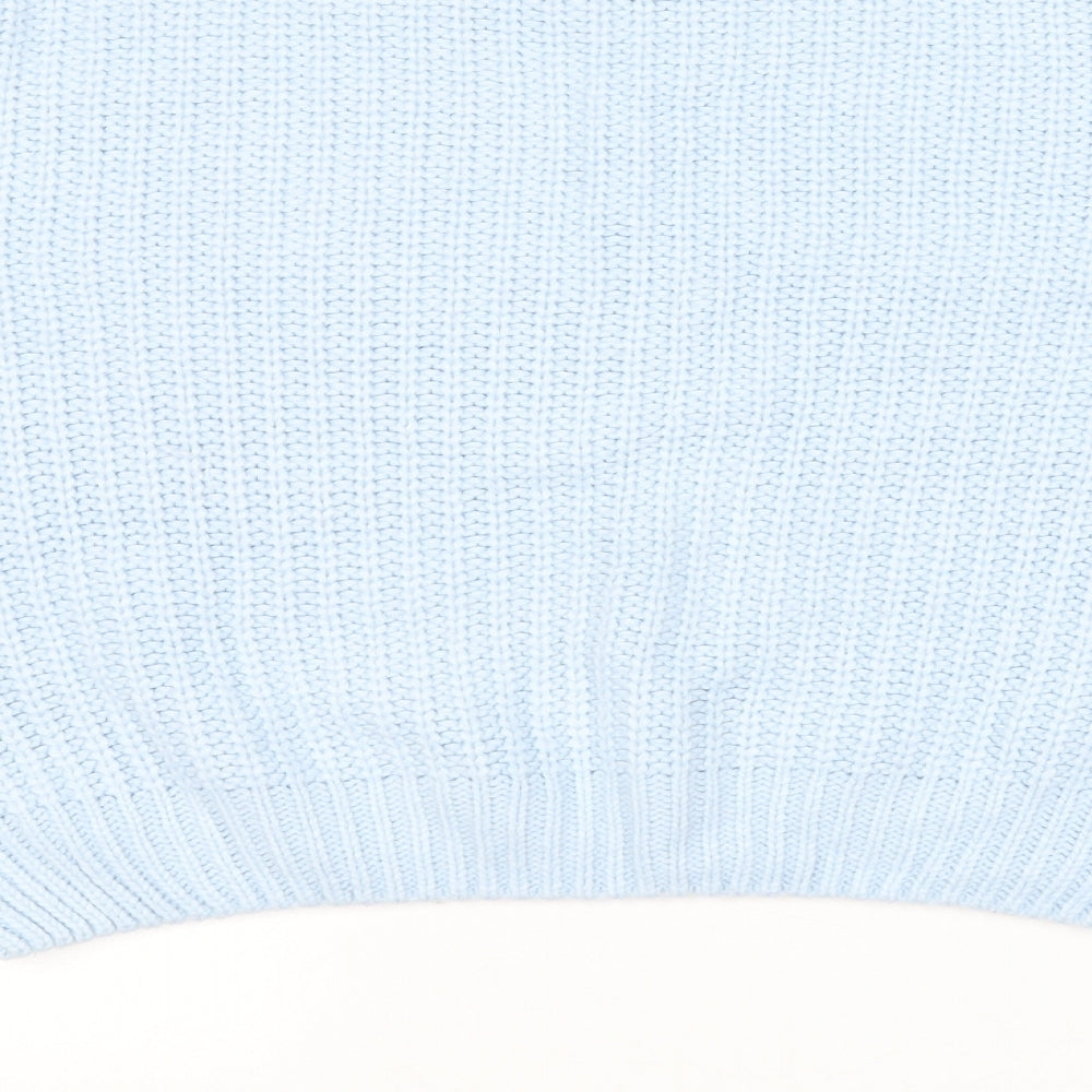 Womens UK Size S Atmosphere Blue Pullover Jumper