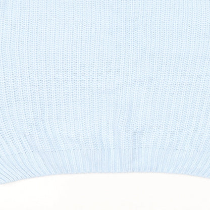 Womens UK Size S Atmosphere Blue Pullover Jumper