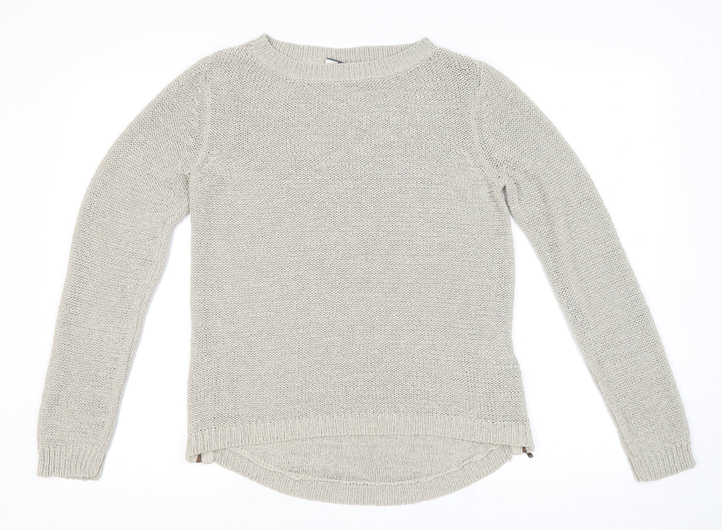 Womens UK Size 12 Street One Beige Pullover Jumper
