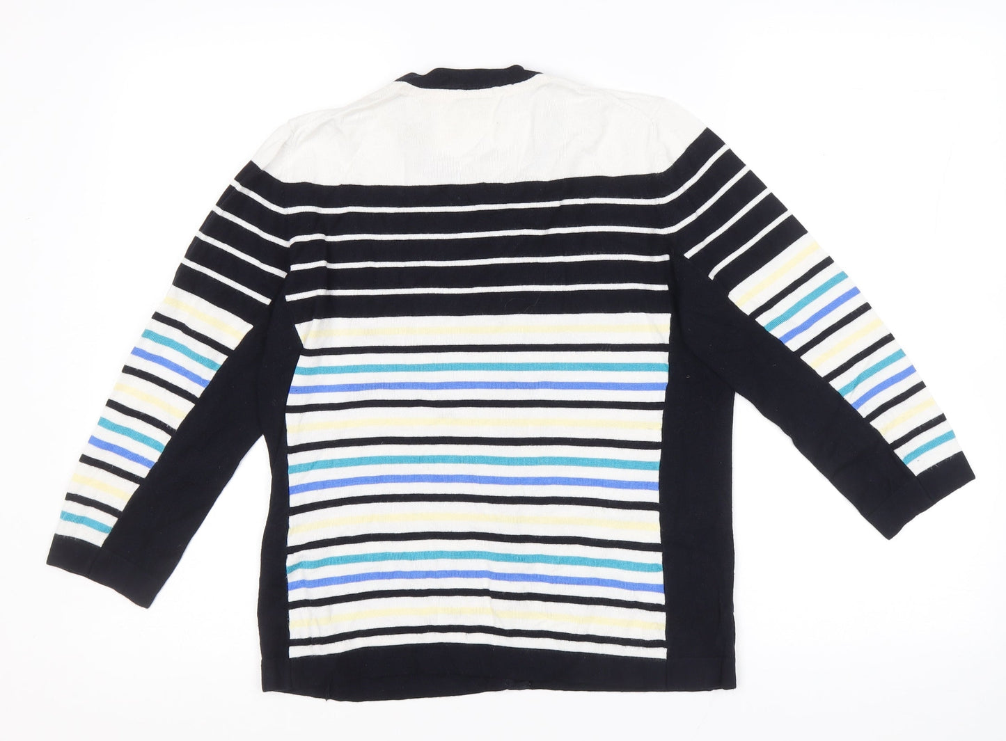 Womens UK Size M CC Multicoloured Cardigan Jumper
