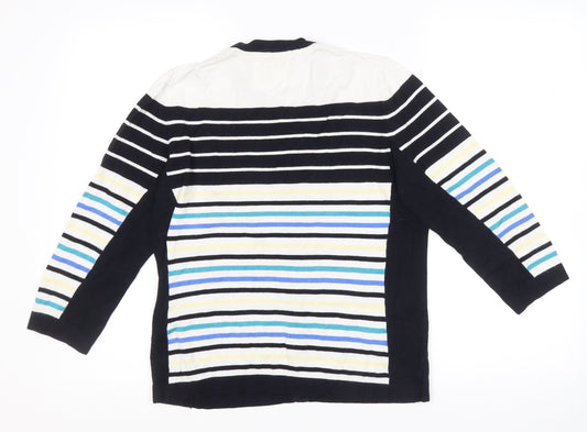 Womens UK Size M CC Multicoloured Cardigan Jumper