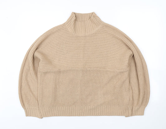 Womens UK Size L PEP & CO Brown Pullover Jumper