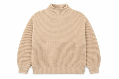 Womens UK Size L PEP & CO Brown Pullover Jumper