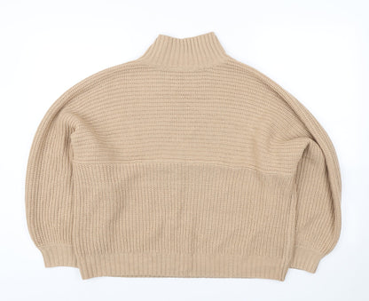 Womens UK Size L PEP & CO Brown Pullover Jumper