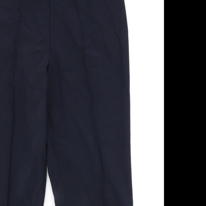 Womens UK Size 14 Sarah Hamilton Regular Fit Sweatpants Blue Trousers