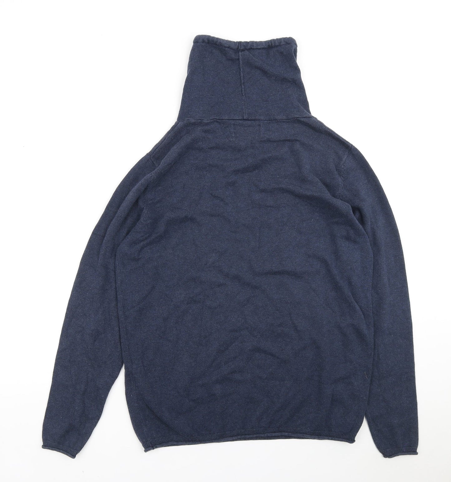 Womens UK Size M Springfield Blue Pullover Jumper