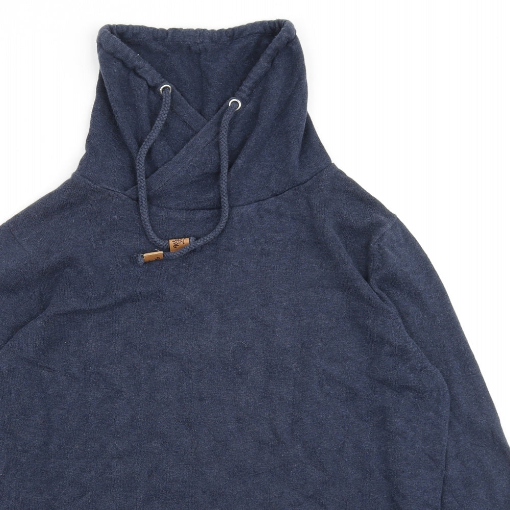 Womens UK Size M Springfield Blue Pullover Jumper