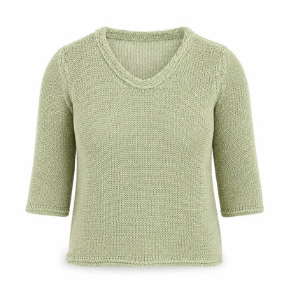 Marks and Spencer Womens Green Round Neck Acrylic Pullover Jumper Size L