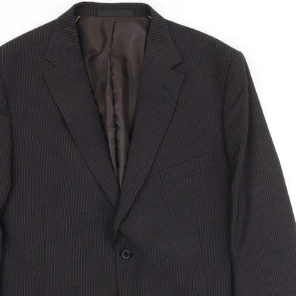 Mens UK Size 46 Marks and Spencer Regular Brown Suit Jacket