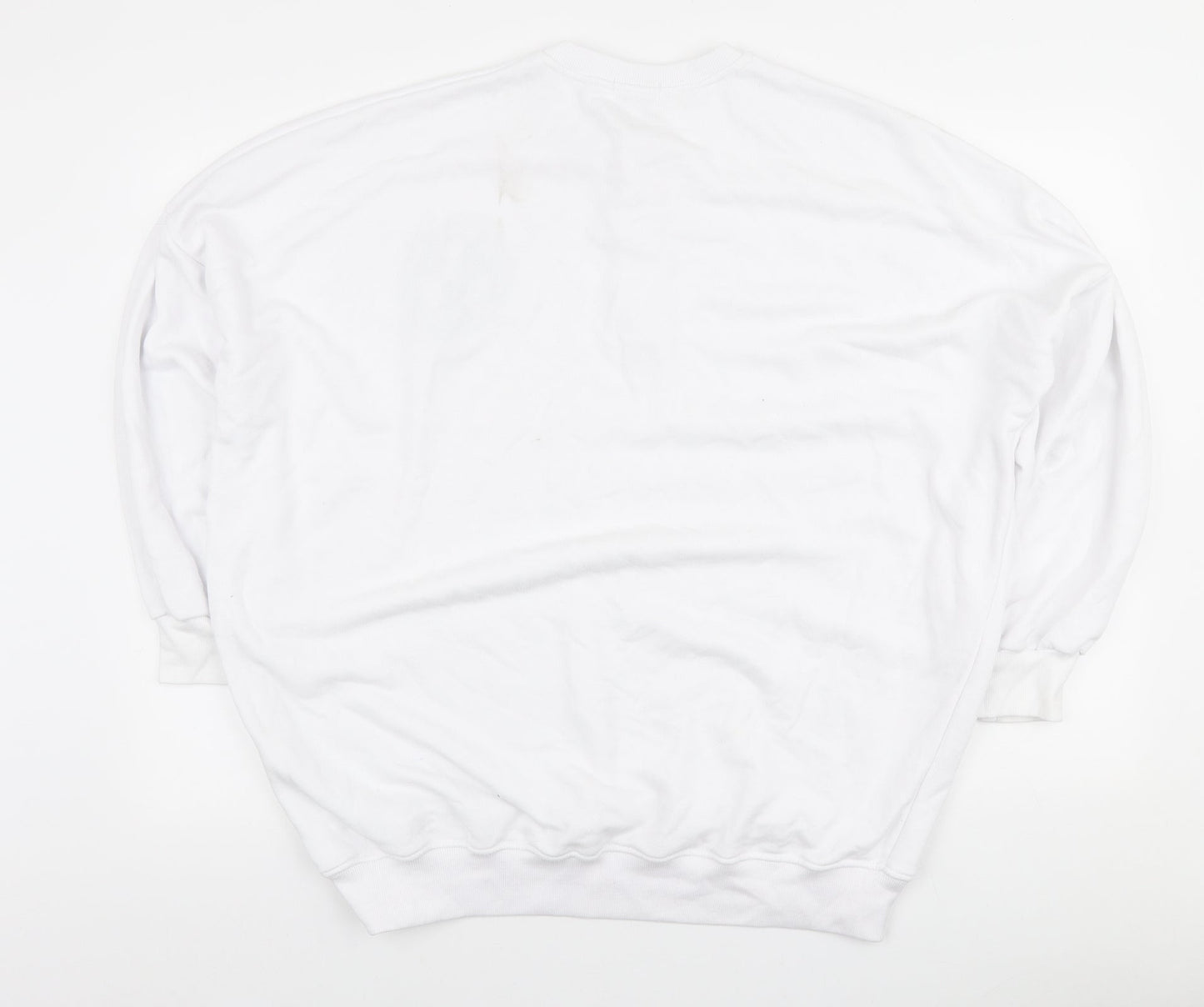 In the Style Womens White Polyester Henley Sweatshirt Size 10 Button - Tournament Champions