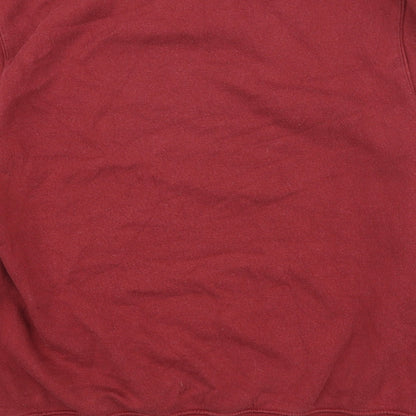 Roly Womens Red Polyester Pullover Sweatshirt Size M - Compostela University