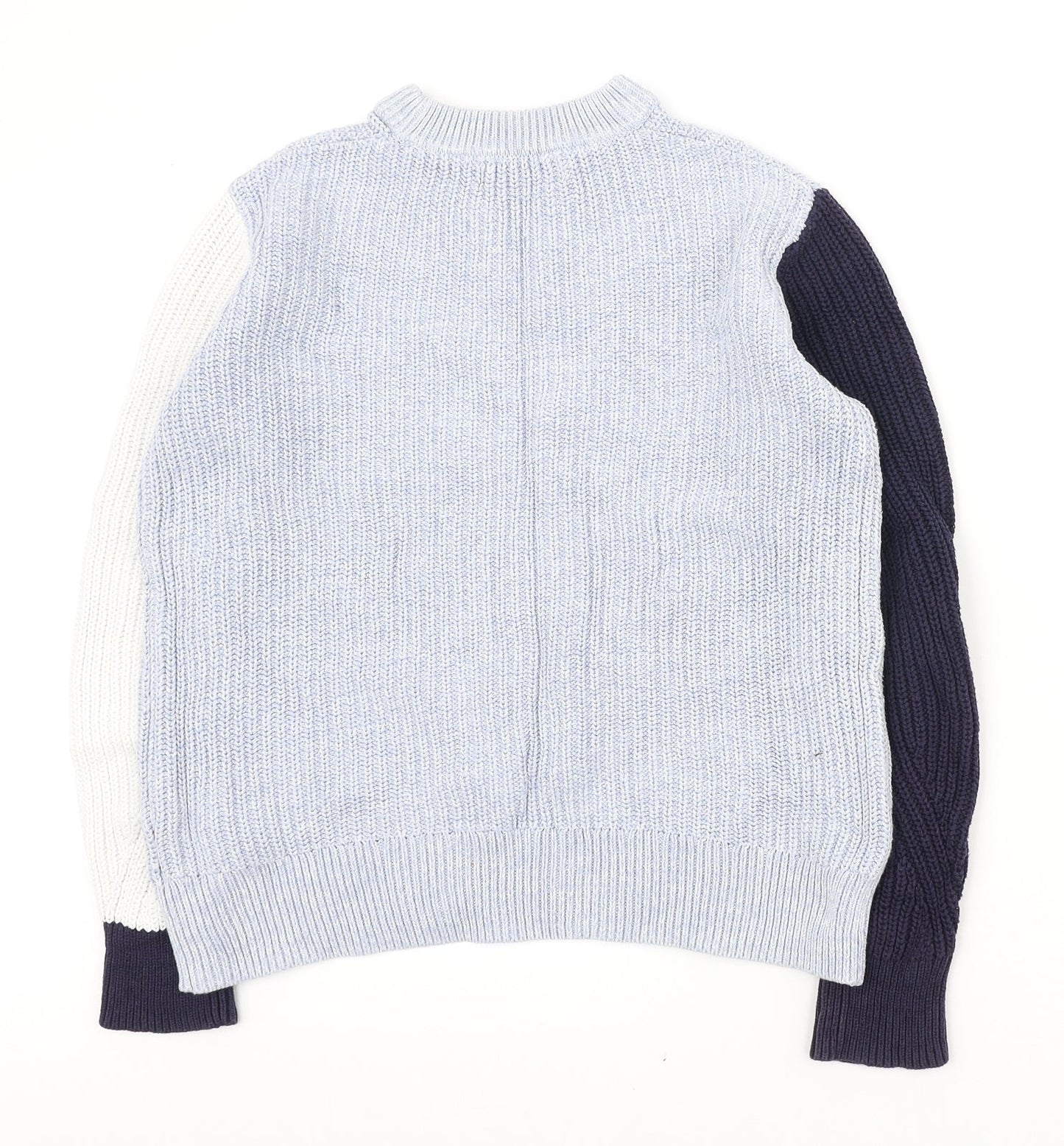 Womens UK Size S Marks and Spencer Blue Pullover Jumper