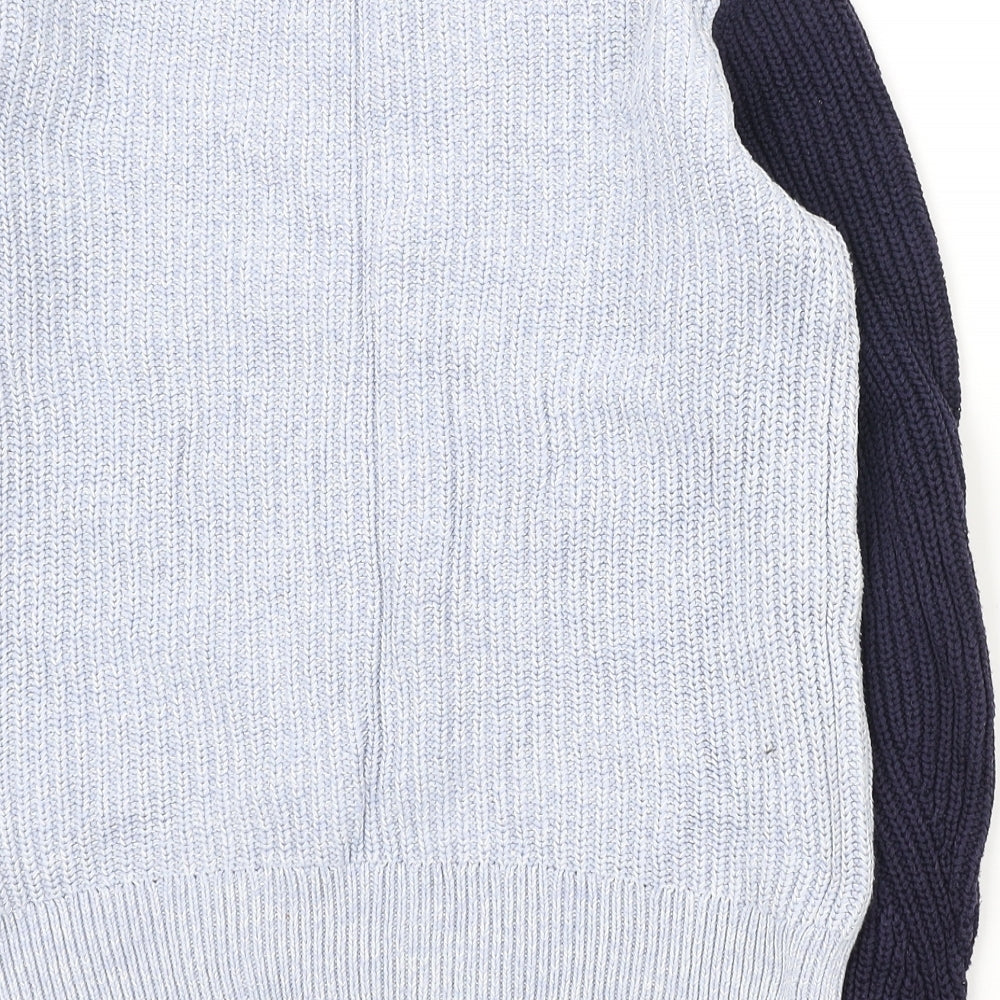 Womens UK Size S Marks and Spencer Blue Pullover Jumper