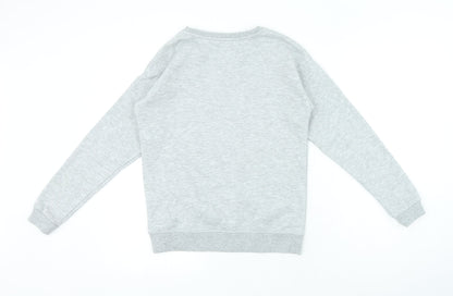 Primark Girls Green Polyester Pullover Sweatshirt Size 11-12 Years - New York