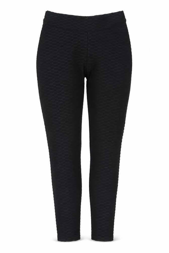 Miso Womens Black Polyester Jogger Leggings Size 10 L27 in
