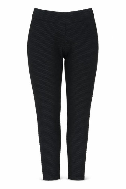 Miso Womens Black Polyester Jogger Leggings Size 10 L27 in