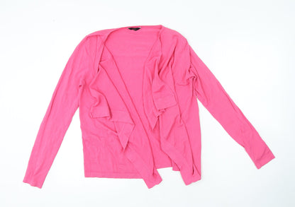 Womens UK Size 10 M&Co Pink Cardigan Jumper