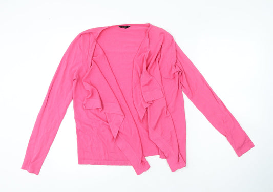 Womens UK Size 10 M&Co Pink Cardigan Jumper