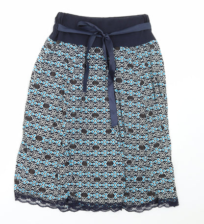 Womens UK Size M Preworn Flare Jersey Skirt