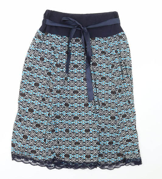Womens UK Size M Preworn Flare Jersey Skirt
