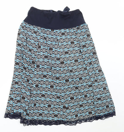 Womens UK Size M Preworn Flare Jersey Skirt