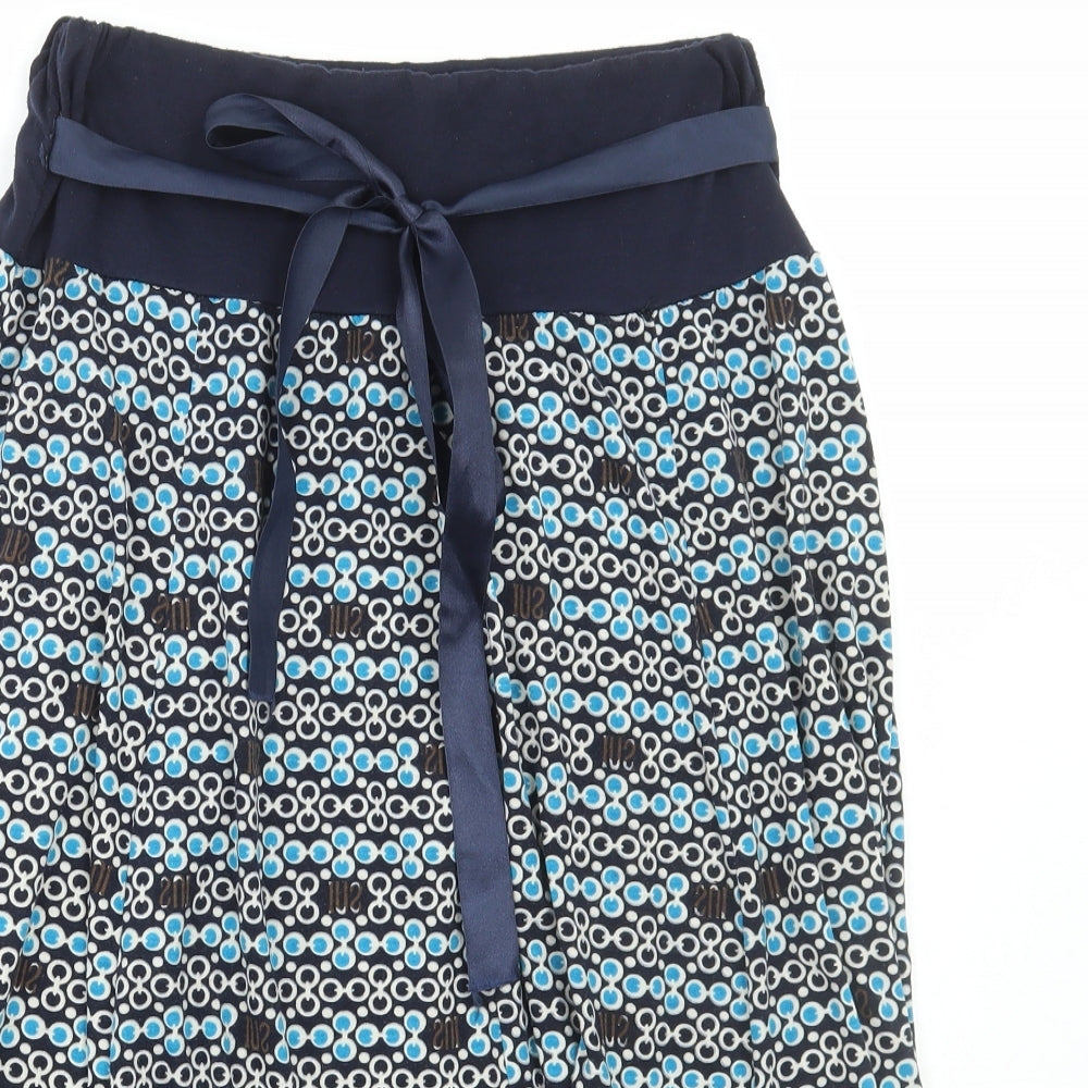 Womens UK Size M Preworn Flare Jersey Skirt