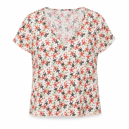 Womens UK Size M Preworn Multicoloured Basic T-Shirt