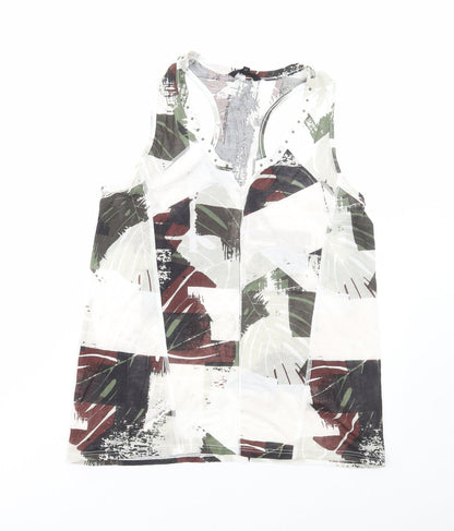 Womens UK Size 12 NEXT Multicoloured Basic Tank