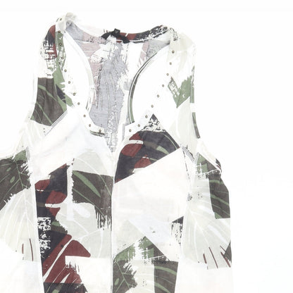 Womens UK Size 12 NEXT Multicoloured Basic Tank