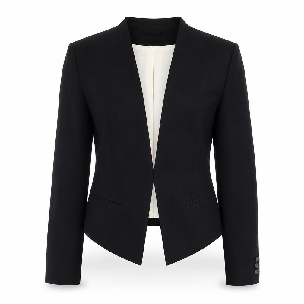 Womens UK Size 12 H&M Regular Black Suit Jacket