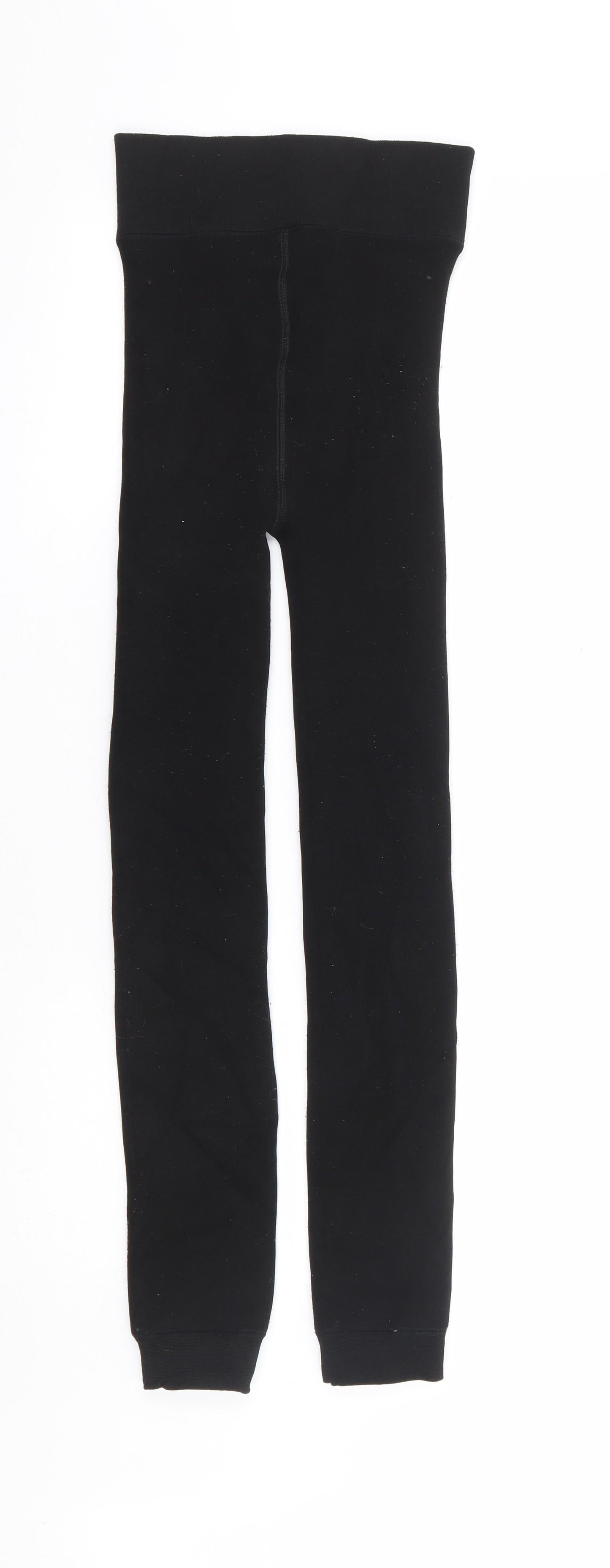 Womens UK Size S Preworn  Jogger Black Leggings