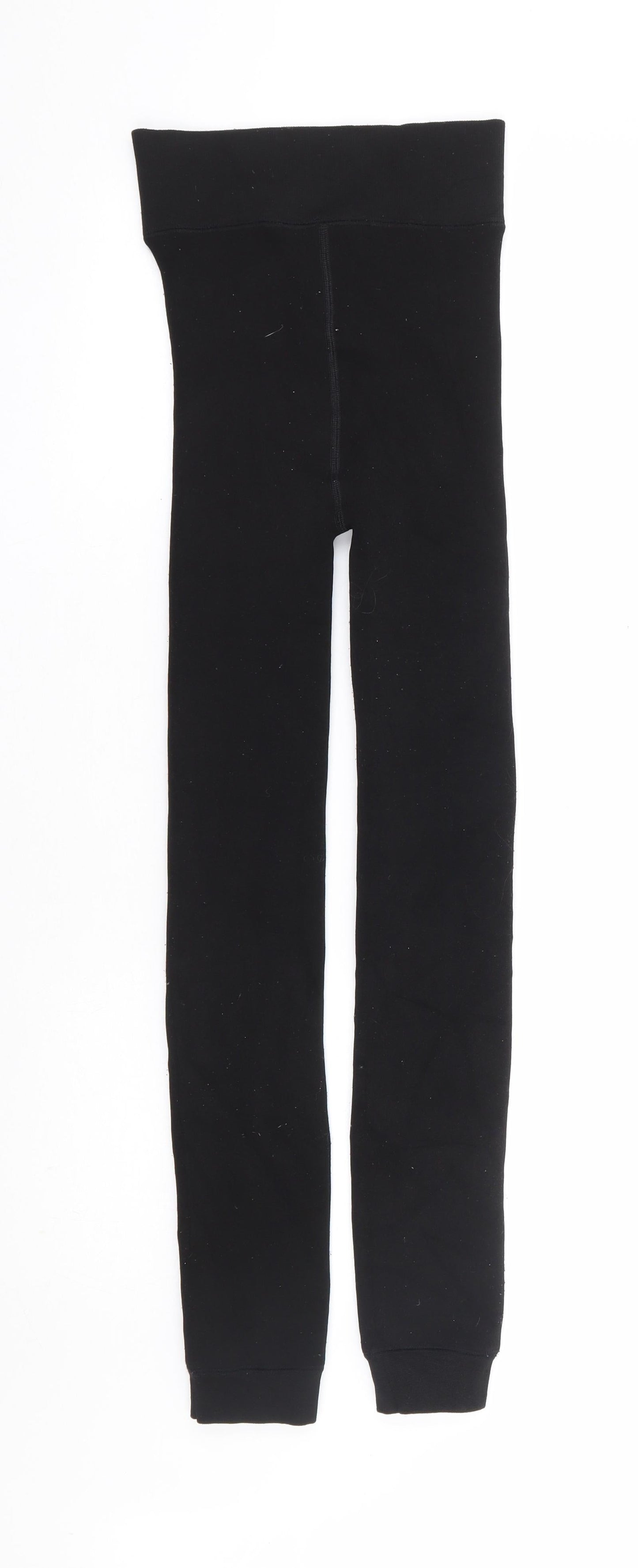 Womens UK Size S Preworn  Jogger Black Leggings