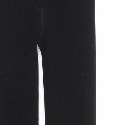 Womens UK Size S Preworn  Jogger Black Leggings