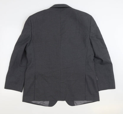 Mens UK Size 44 Marks and Spencer Regular Grey Suit Jacket