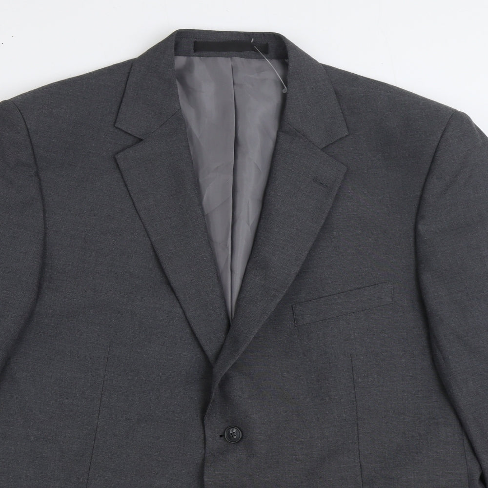 Mens UK Size 44 Marks and Spencer Regular Grey Suit Jacket
