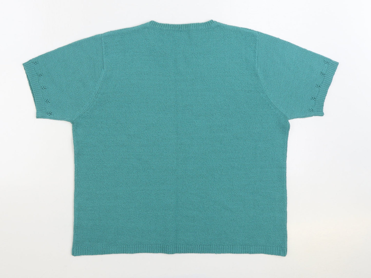 Womens UK Size 18 Berkertex Blue Pullover Jumper