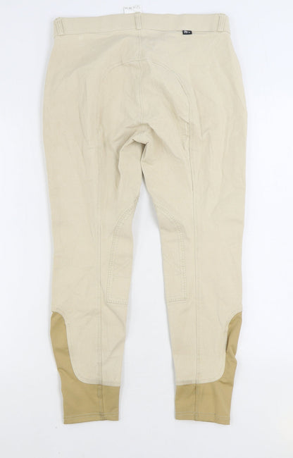 Womens UK Size 30 in W Regular Fit  Beige Trousers