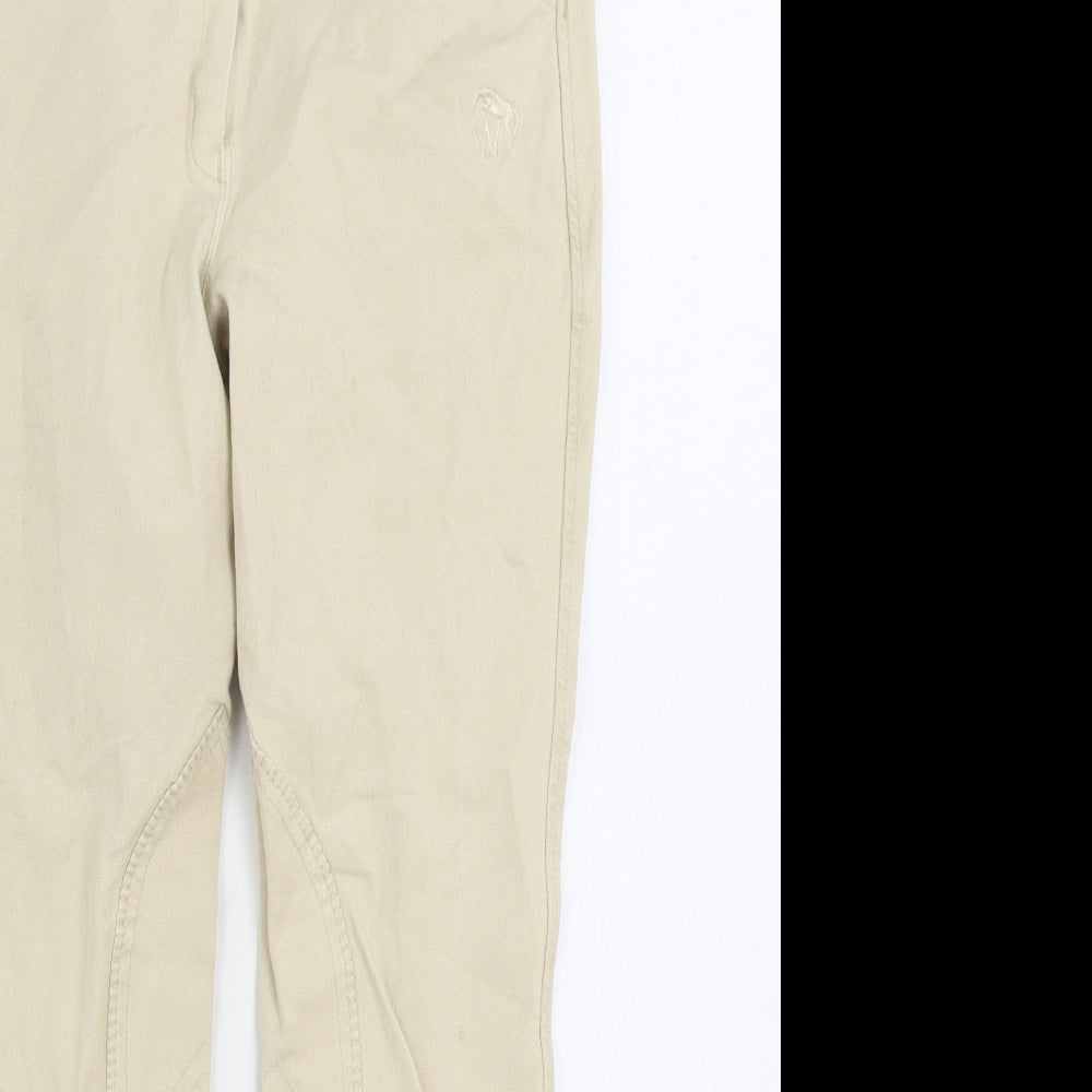 Womens UK Size 30 in W Regular Fit  Beige Trousers