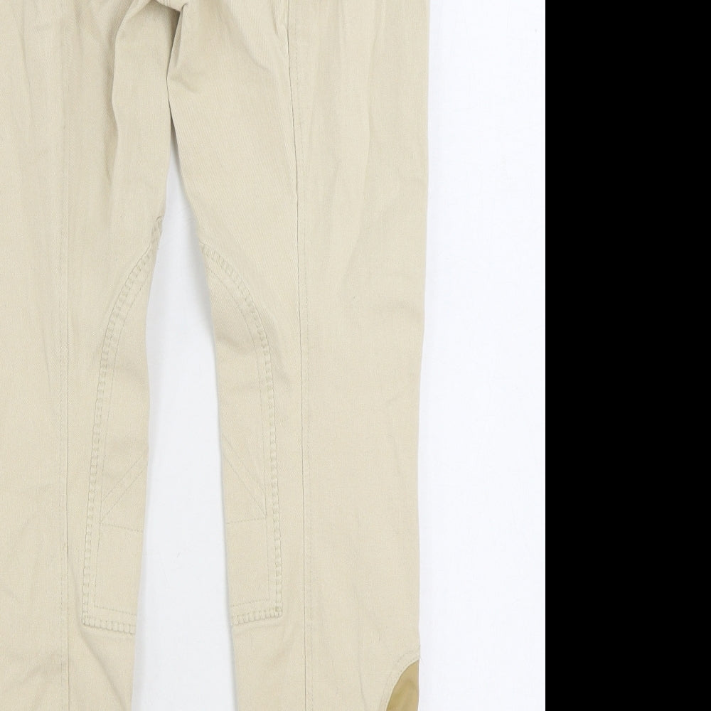 Womens UK Size 30 in W Regular Fit  Beige Trousers