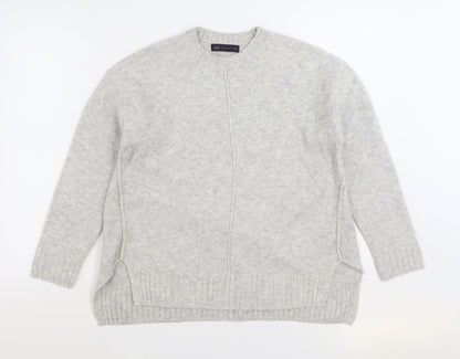 Womens UK Size M Marks and Spencer Grey Pullover Jumper
