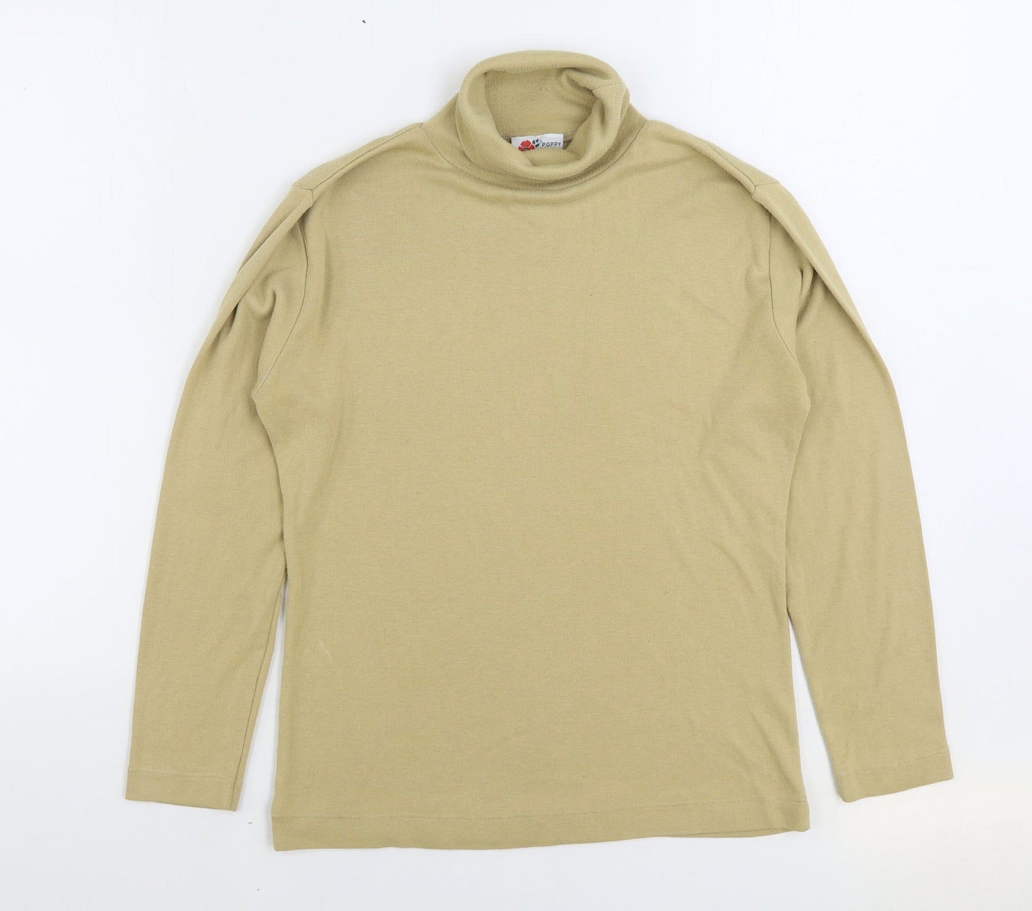 Womens UK Size 14 Poppy Beige Pullover Jumper