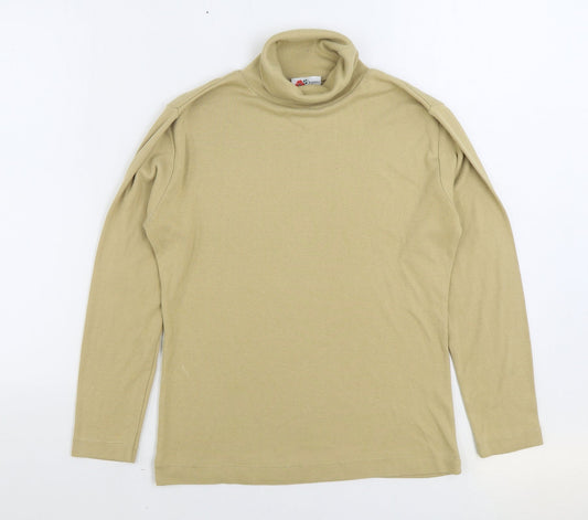 Womens UK Size 14 Poppy Beige Pullover Jumper