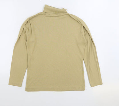 Womens UK Size 14 Poppy Beige Pullover Jumper
