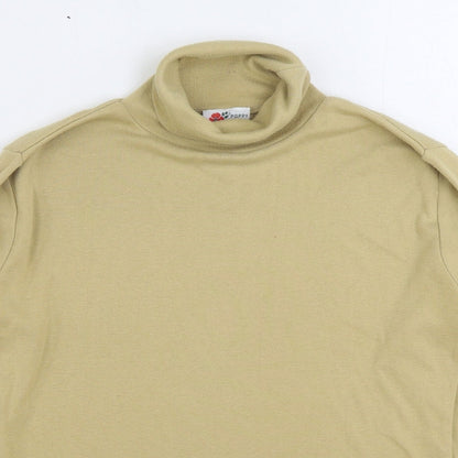 Womens UK Size 14 Poppy Beige Pullover Jumper