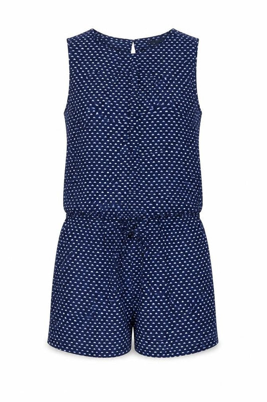 Womens UK Size 34 H&M One-Piece Blue Playsuit