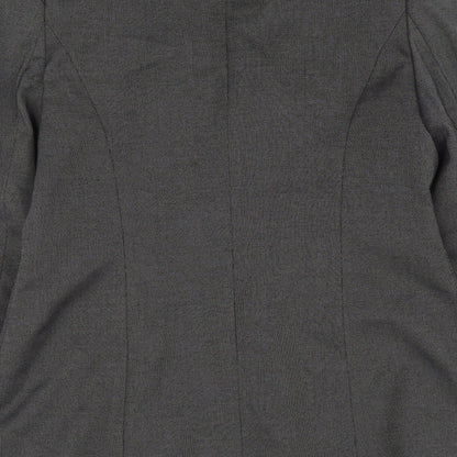 Womens UK Size 12 Preworn Regular Grey Suit Jacket