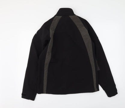 HART Womens Black Jacket Coat Size S Zip
