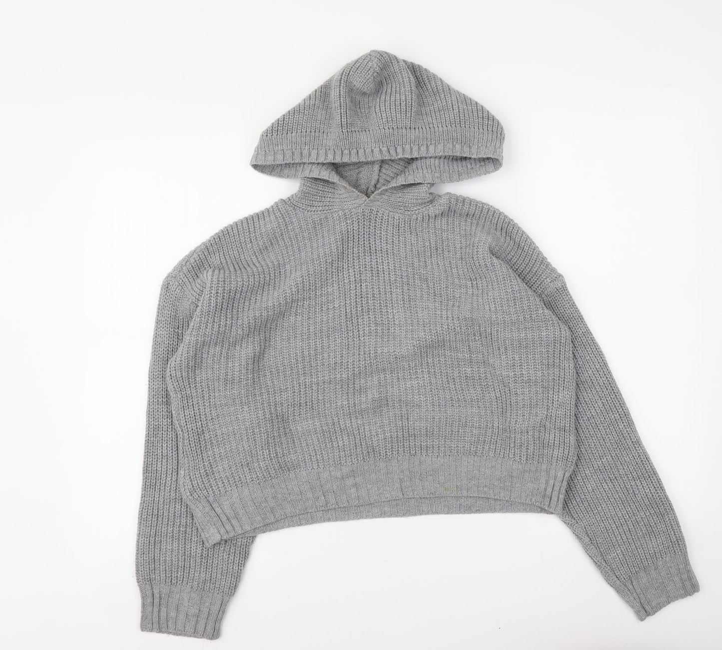 Womens UK Size S Selected Grey Pullover Jumper