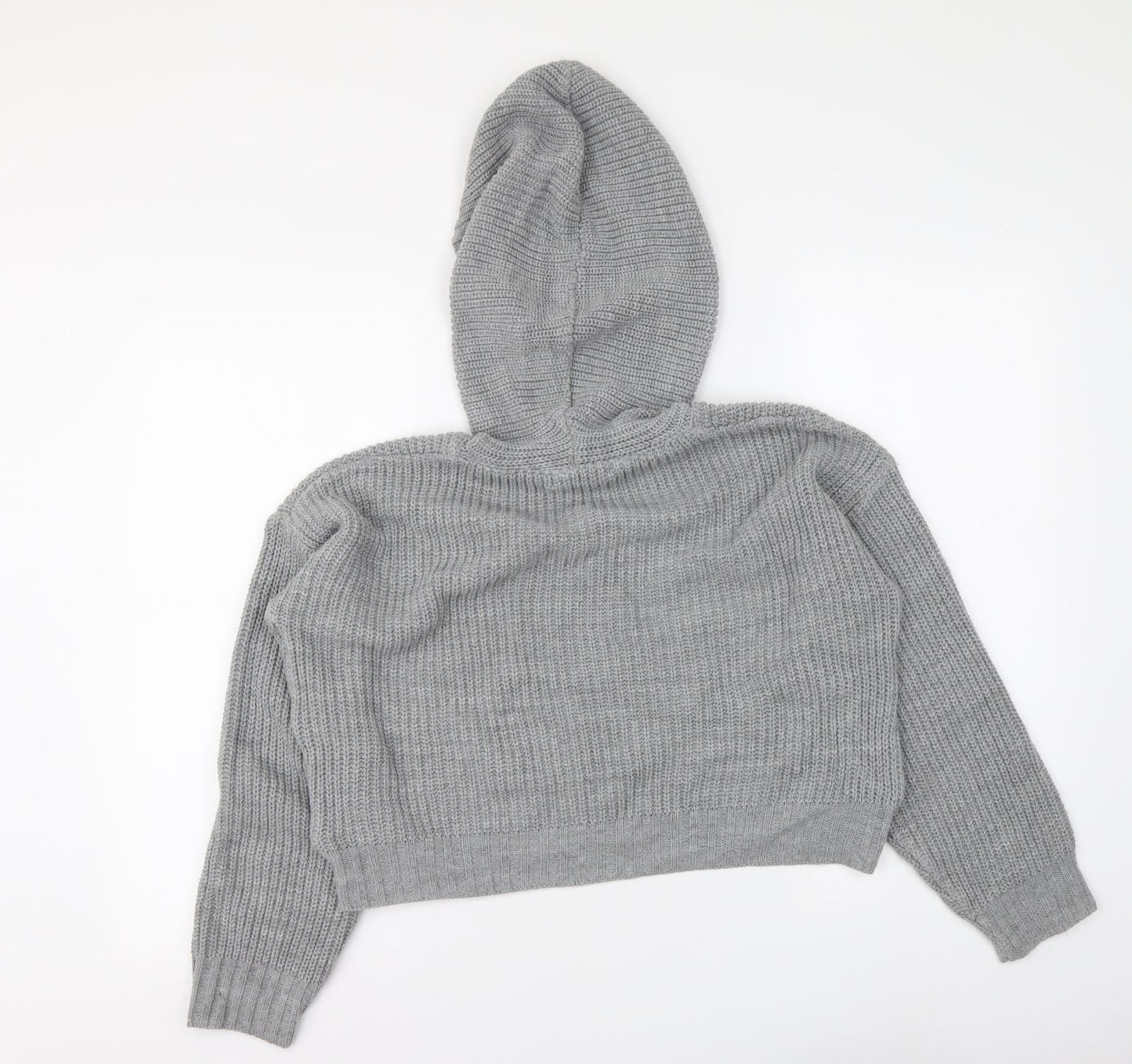 Womens UK Size S Selected Grey Pullover Jumper
