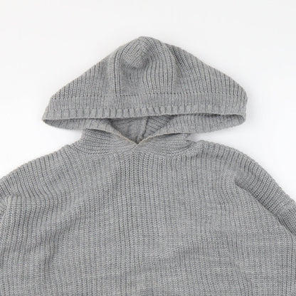 Womens UK Size S Selected Grey Pullover Jumper